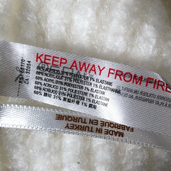 Free People Ivory Slouchy Beanie Hat Cap - Picture 4 of 6